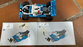 Lego Technic 42091 Coche Policía Pull-Back