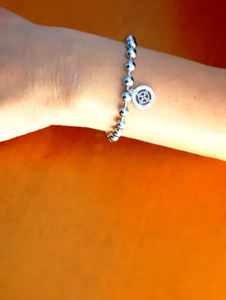 Pulsera Acero Inoxidable con Dije