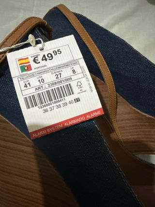 Zapatos de cuña Zara Talla 41