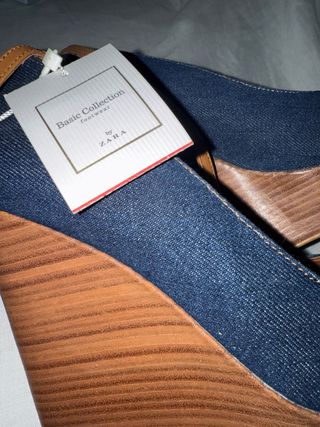 Zapatos de cuña Zara Talla 41