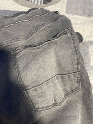 Pantalón tejano gris talla XS