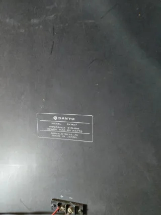 Diffusori Sanyo SX 807 - Anni '70