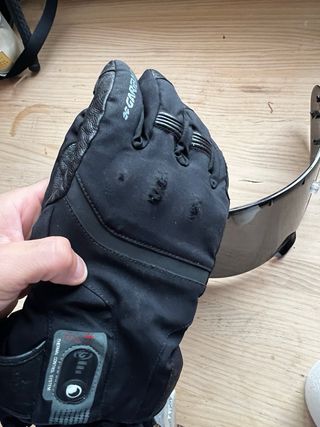 Guantes Moto Garibaldi Calefactables usados 11