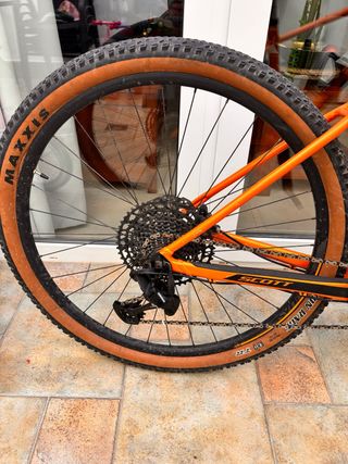 Bicicleta Montaña Scott Naranja