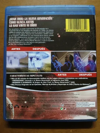 Star Trek Nueva Generación Blu-ray T1, T2, T4