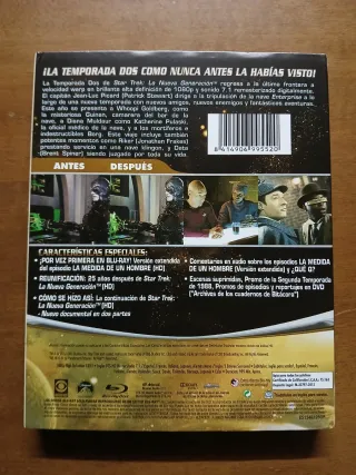 Star Trek Nueva Generación Blu-ray T1, T2, T4