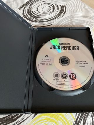 DVD Jack Reacher Tom Cruise