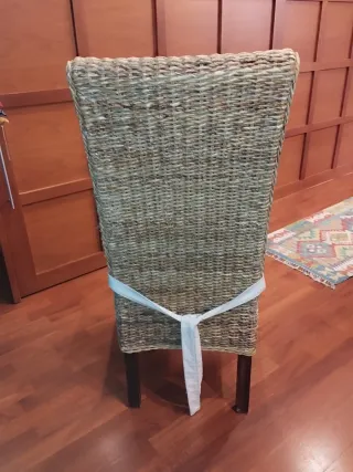 6 Sillas Comedor Coloniales