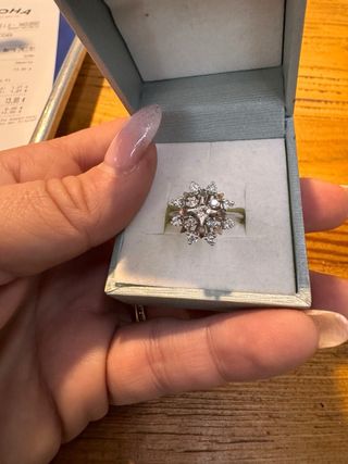 Anillo Antiguo Diamantes