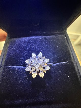 Anillo Antiguo Diamantes