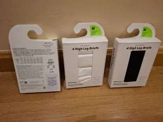 Braguitas Algodón Primark Talla M (Pack 4)