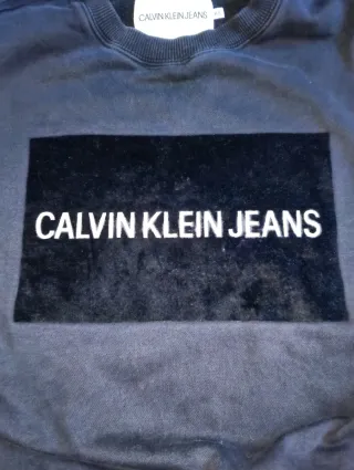 Felpa Calvin Klein Jeans Unisex Vintage