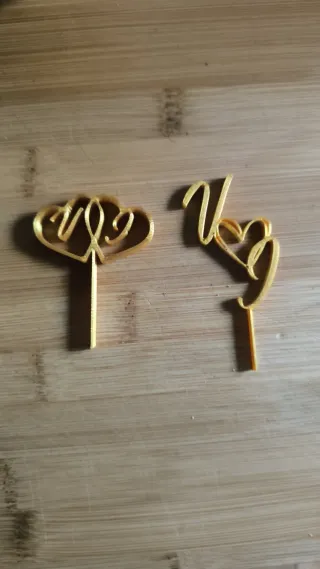 Topper personalizados en impresión 3D