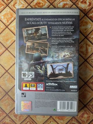 Call of Duty Roads to Victory PSP