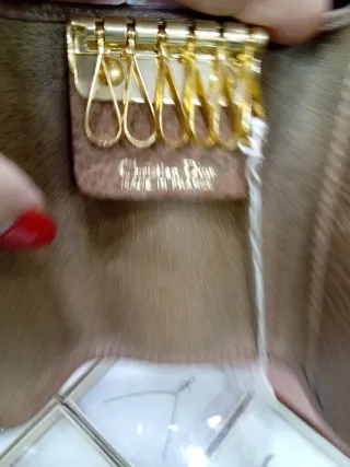 1 Portachiavi Christian Dior Pelle