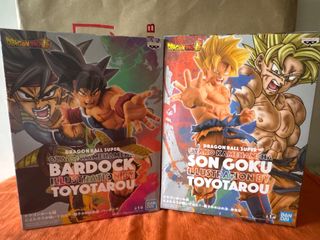 Figuras Banpresto Dragon Ball Son Goku y Bardock