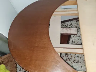 Mesa extensible de madera