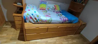 Dormitorio juvenil con puente