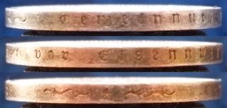 ALEMANIA - 5 Reichsmark 1935 F KM# 86 moneda plata