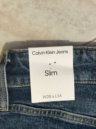 Jeans Calvin Klein Slim Blu Taglia M