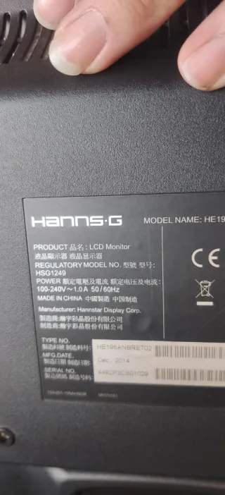 Ordenador Fujitsu Negro