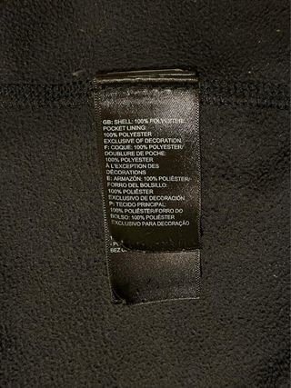 The North Face 100 Glacier Fleece Negro XS