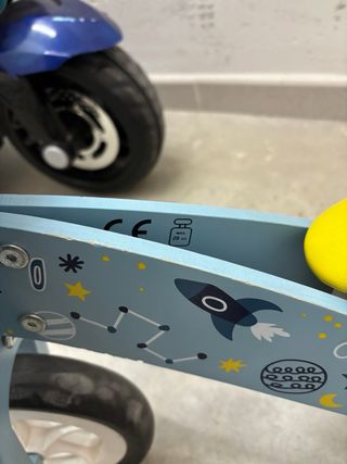 Bicicleta de madera para niños