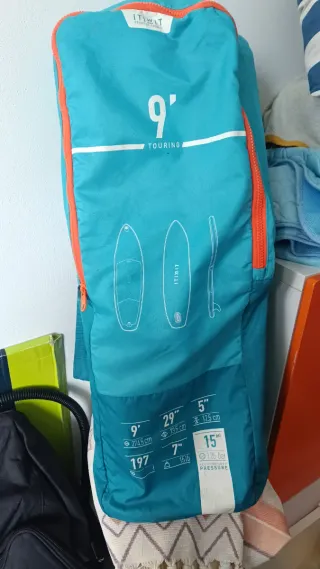 Tabla Paddle Surf  Niños Azul y Naranja