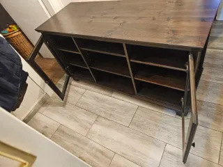 conjuntos Estantería, mesa tv y vitrina de comedor