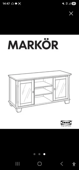 conjuntos Estantería, mesa tv y vitrina de comedor