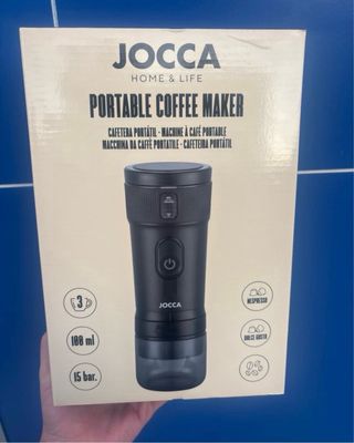 Cafetera Portátil JOCCA 15 bar.
