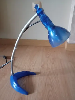 Flexo Escritorio Azul Ikea