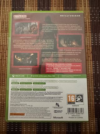 Castlevania Lords of Shadow Collection Xbox 360