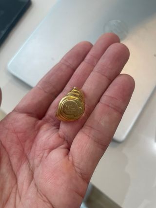 Anillo Real Madrid 18k oro