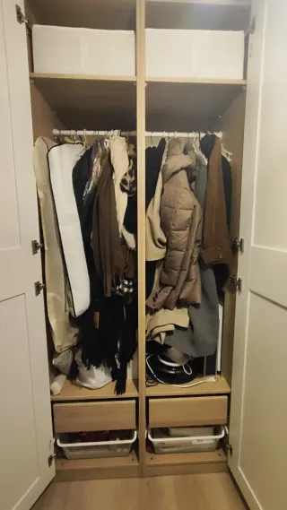 Armario PAX GRIMO Ikea 2m Blanco
