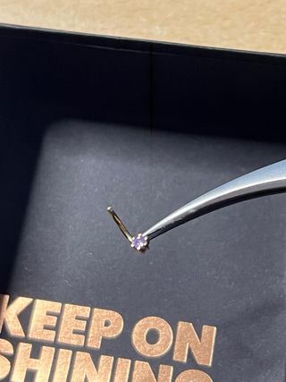 Pendiente Plata Ley 925 Baño Oro