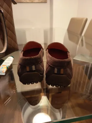 Zapatos Geox Marrones Hombre