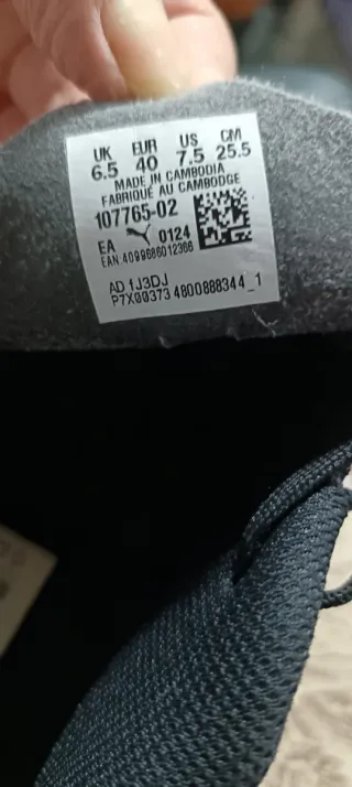 Zapatillas Puma Negras