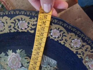 Jarrón y 2 Platos Decorativos