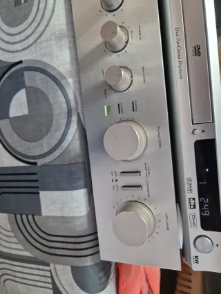 Amplificador Pioneer SA-420 Plata