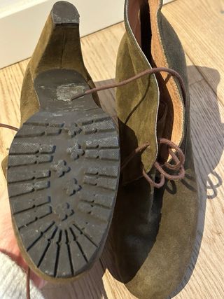 Botines To Be verde oliva sin estrenar