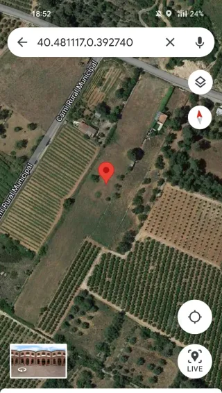 Finca 10500 m² con agua, acceso por carretera