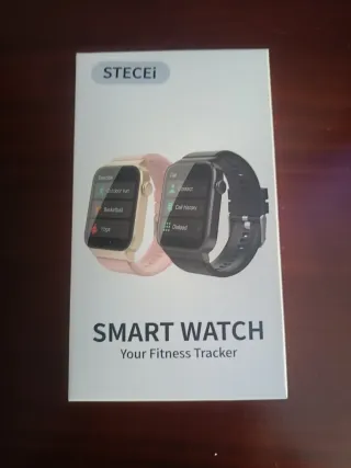 Smartwatch Negro con Cargador USB