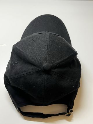 Gorra Stone Island Negra Bordada