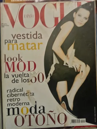 Revista vogue 1995 vintage