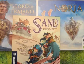 Pack 3 Juegos Eurogame: Noria, Sand, El Foro