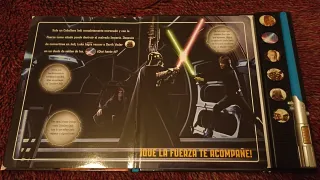 LIBRO STAR WARS ENTRENAMIENTO JEDI LUCES Y SONIDOS