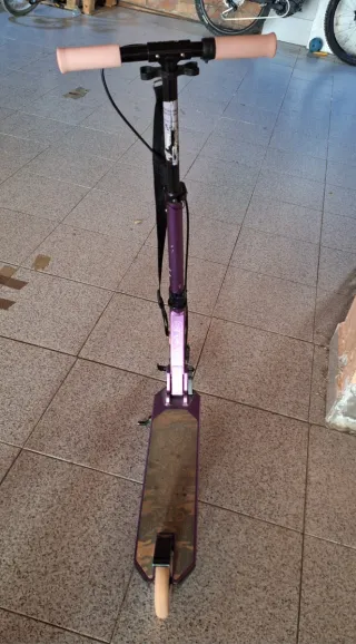 Patinete Oxelo Decathlon Morado
