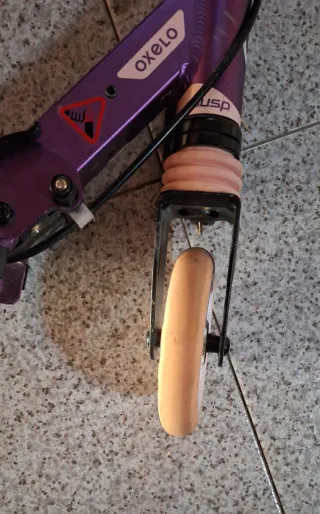 Patinete Oxelo Decathlon Morado