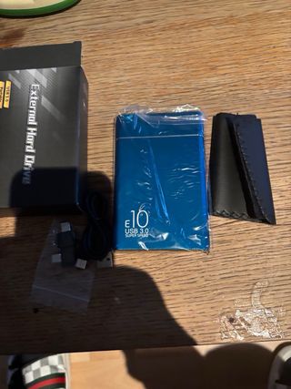 Disco Duro Externo 4TB USB 3.0 Azul